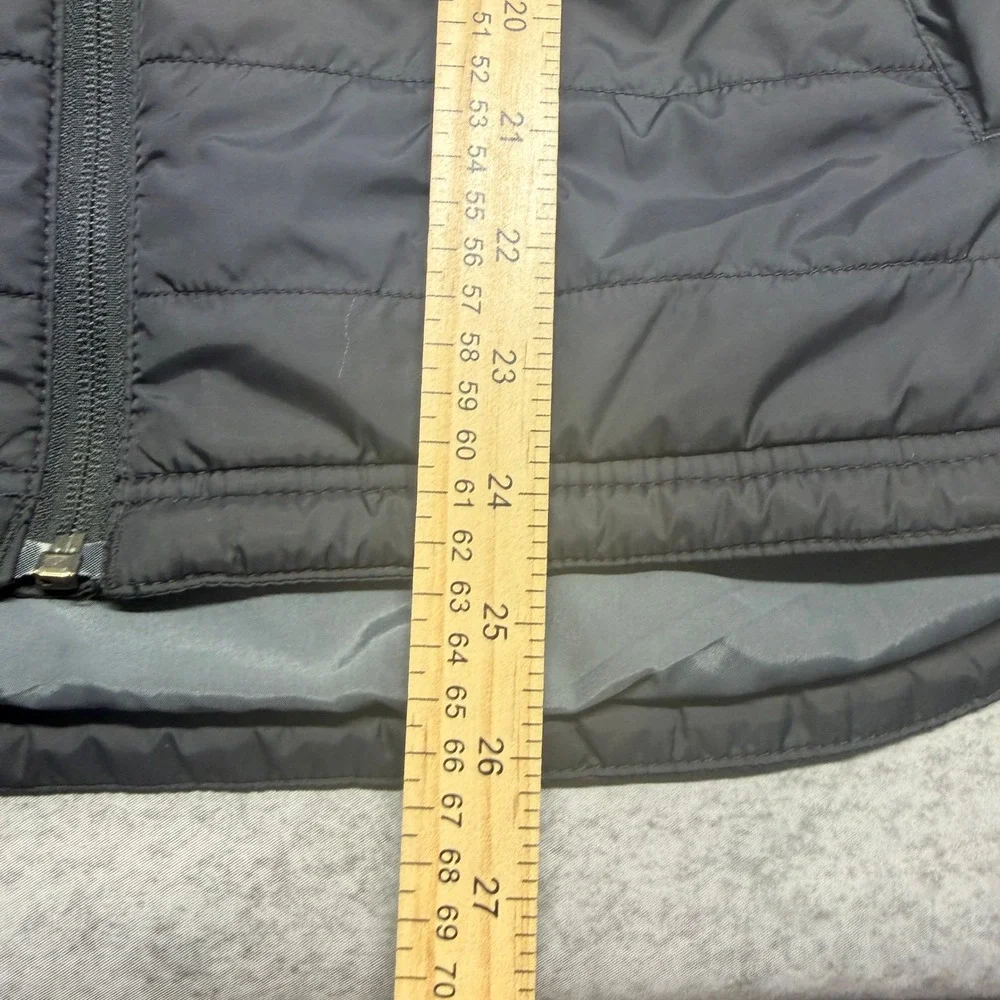 Carhartt Gilliam Puffer Vest Kids M 8-10 Black Quilted Relaxed Fit LOGO OV2286-W
